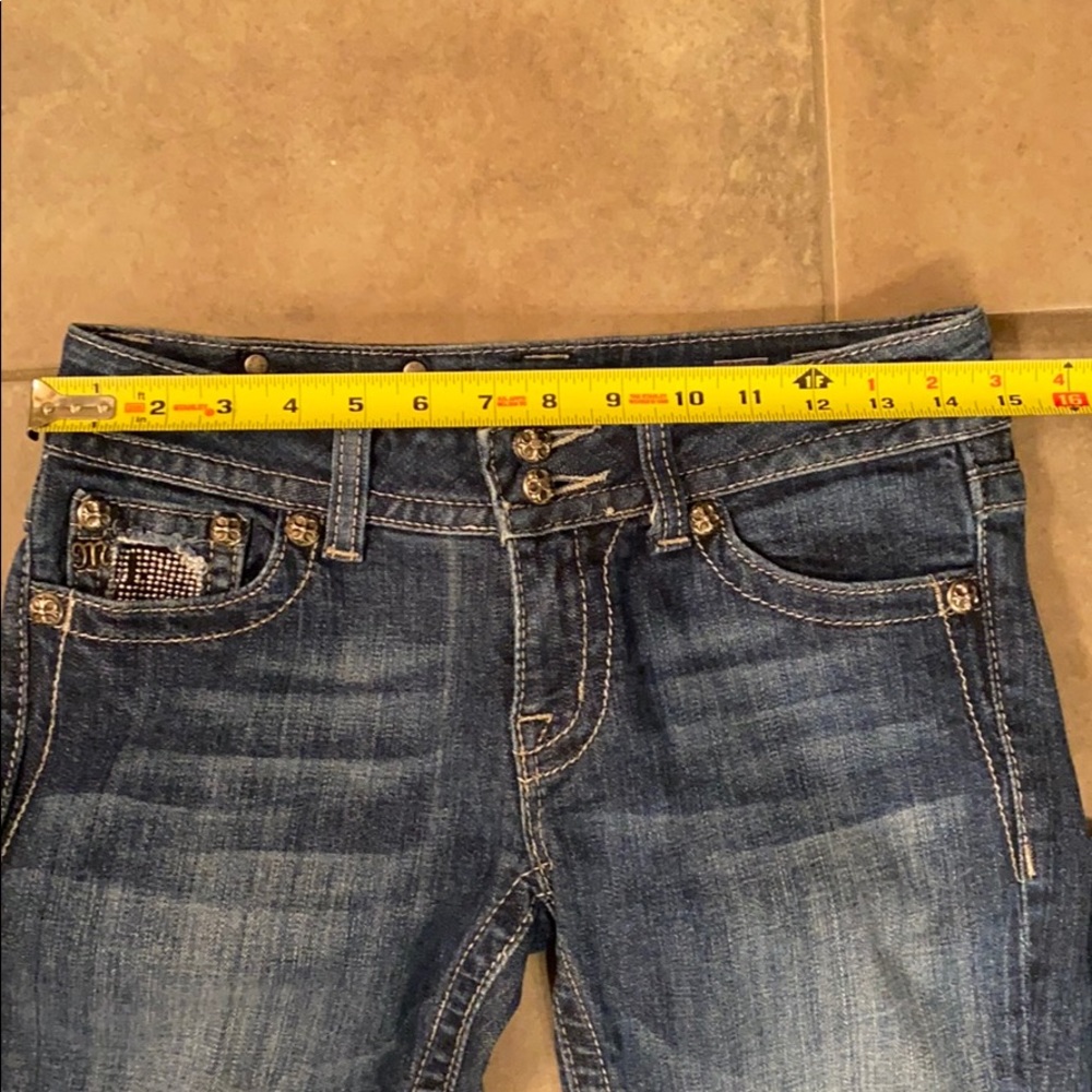 Miss Me jeans with silver bling. - Picture 11 of 13